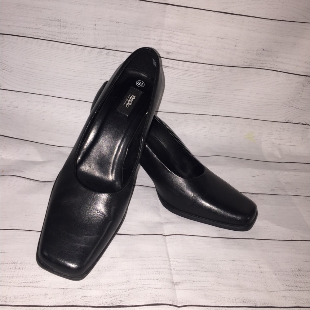 Mossimo leather upper heels Sz 8.5 - Picture 3 of 9